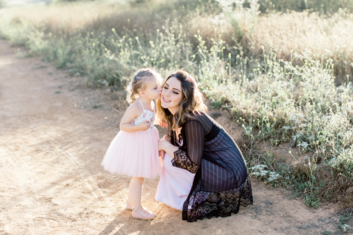 Two year old mommy & me portraits