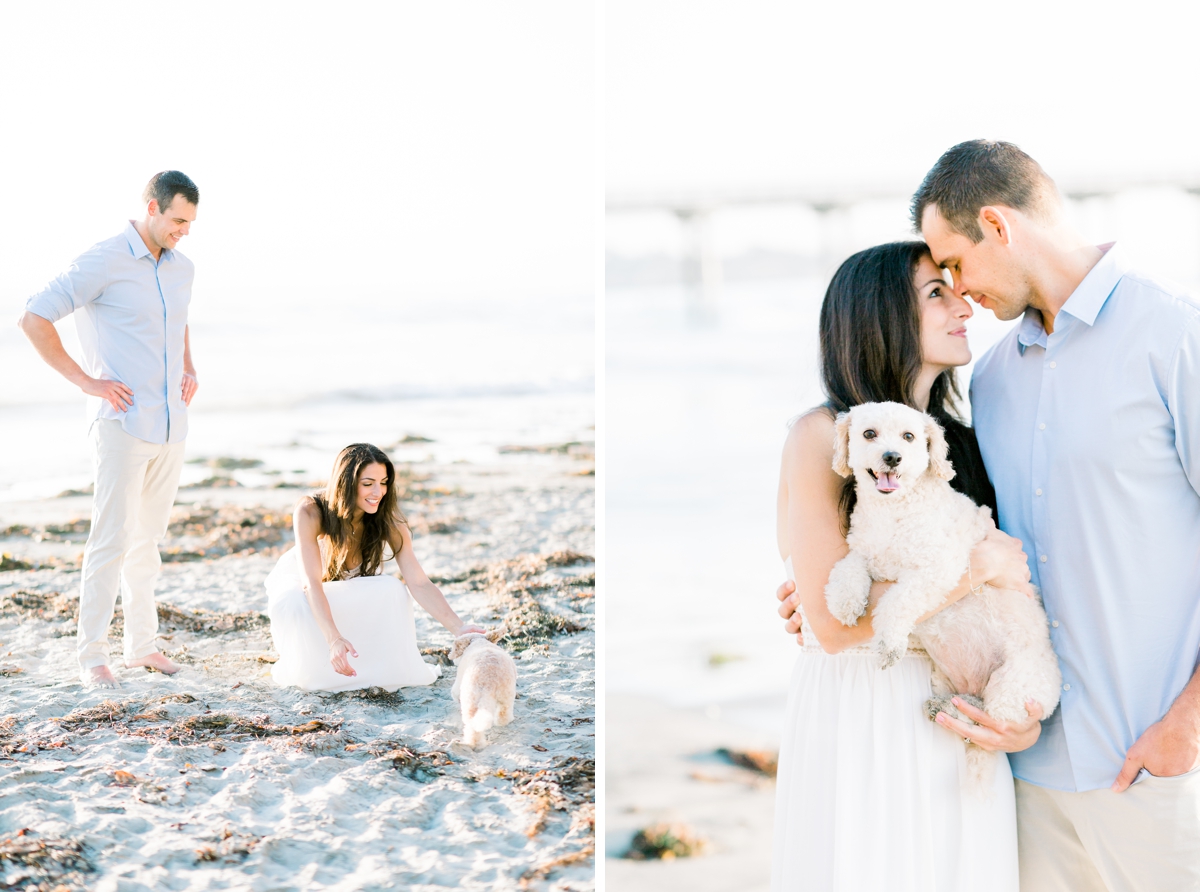 La Jolla Beach engagement - Jade Maria Photography