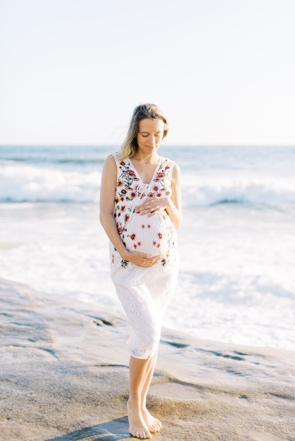 Windansea La Jolla beach maternity