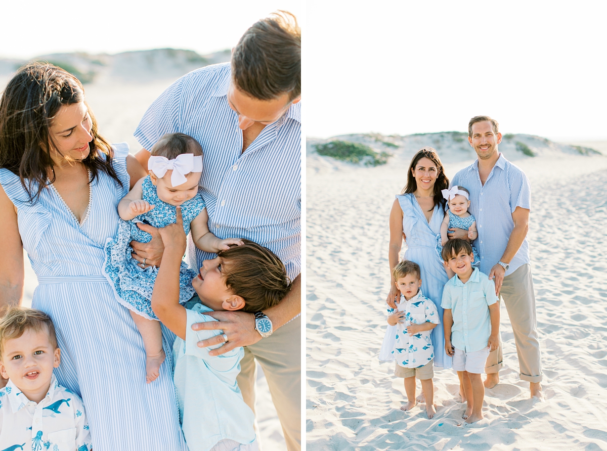 Coronado Beach Family Portraits - San Diego Photographer Jade Maria Photography