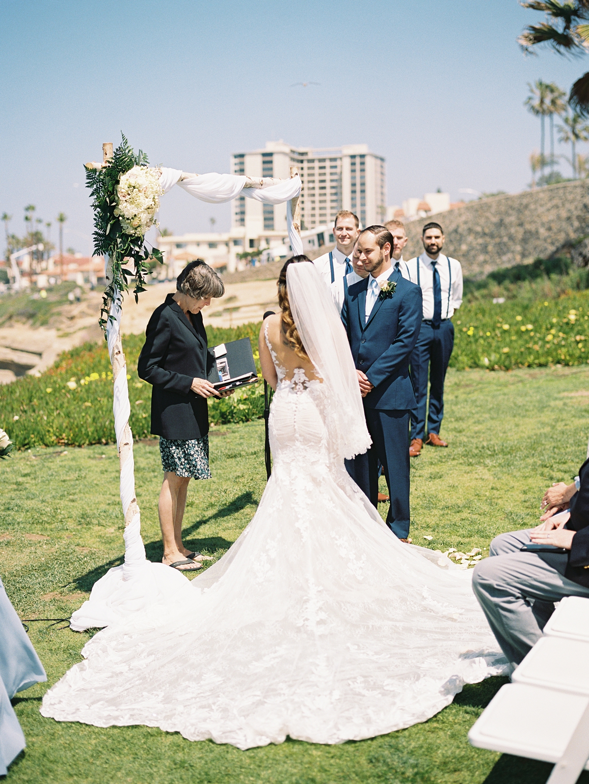 Catamaran San Diego La Jolla beach wedding - San Diego Photographer Jade Maria Photography