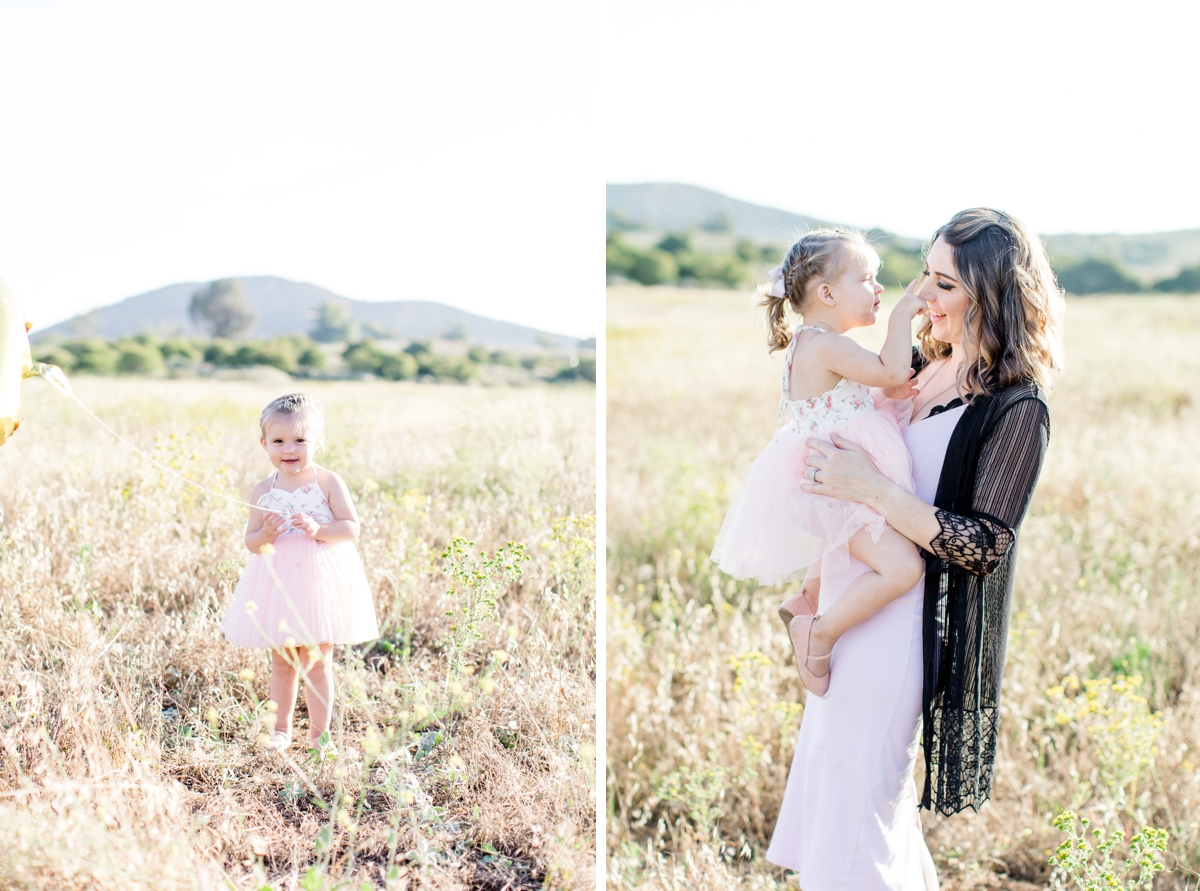 Two year old mommy & me portraits