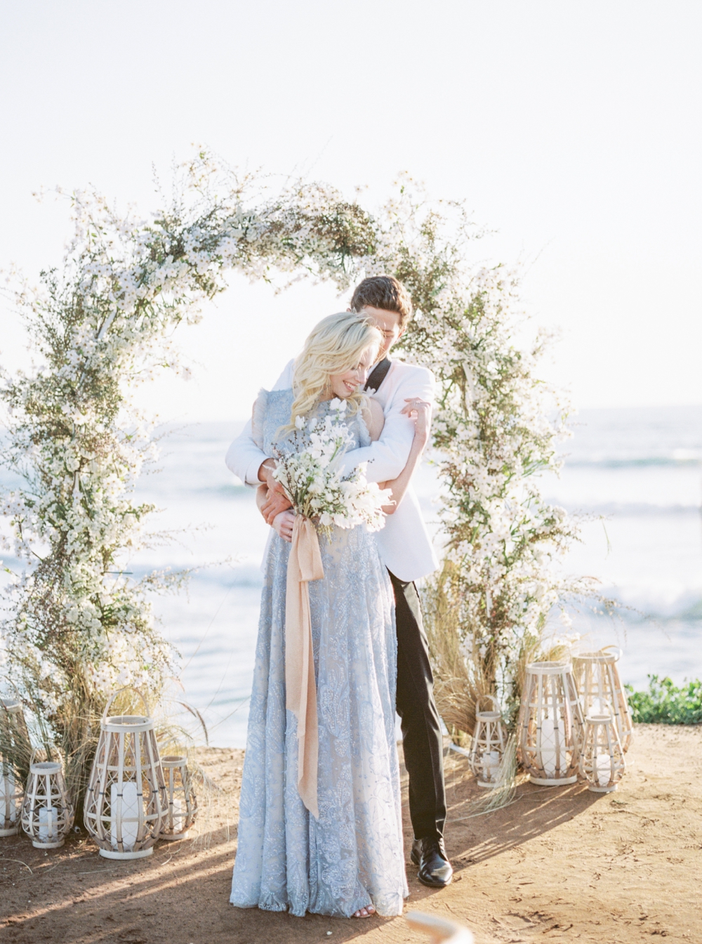Sunset Cliffs wedding editorial - San Diego wedding photographer