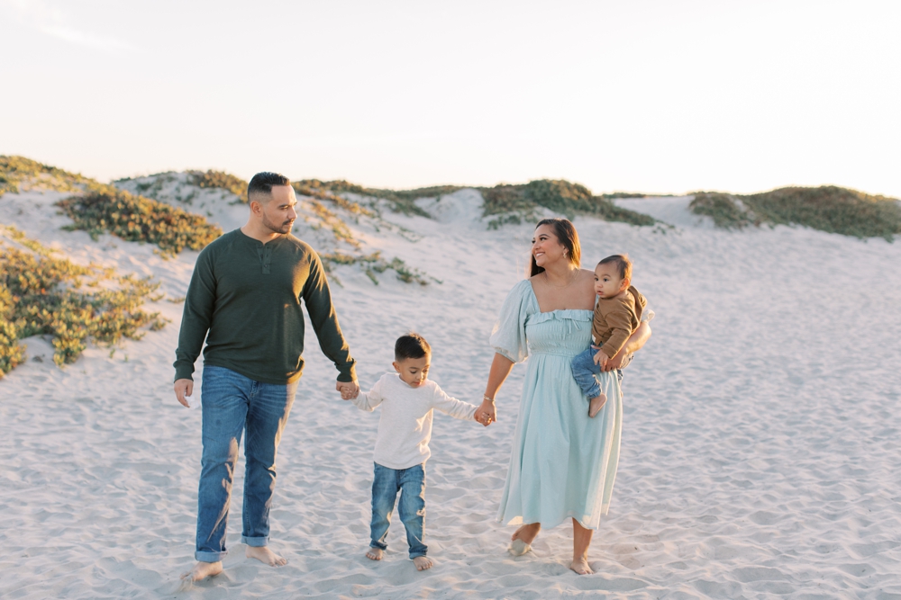Coronado Dunes Family Photography